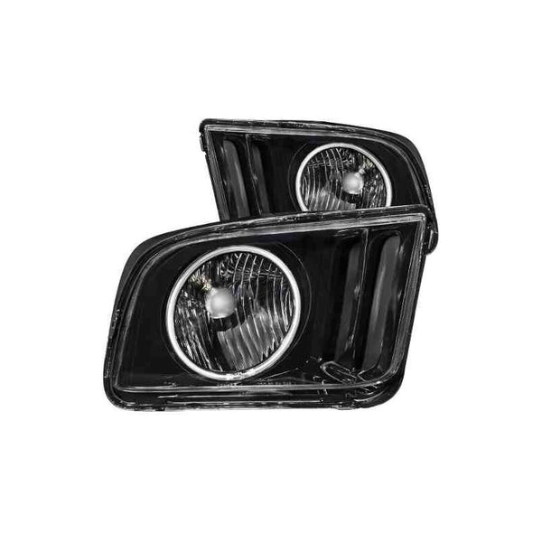 Fd Mustang 05-09 H.l Halo Black (ccfl)
