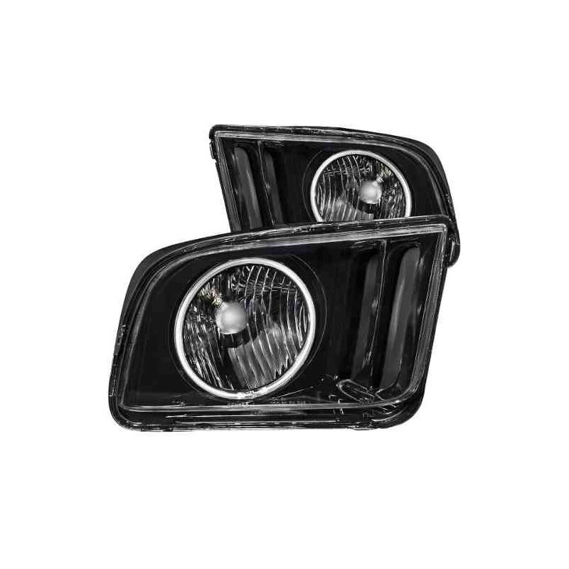 Fd Mustang 05-09 H.l Halo Black (ccfl)