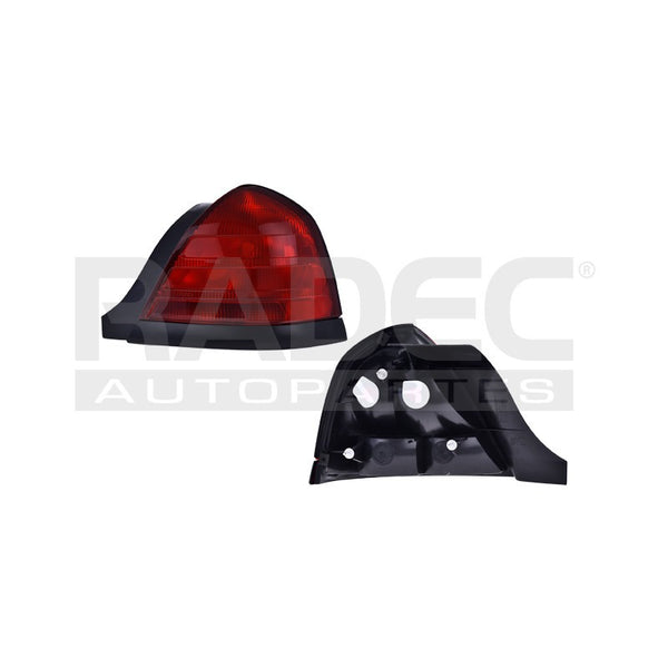 Calavera Fd Crown Victoria 98-11 F/negro Rojo Lado Derecho