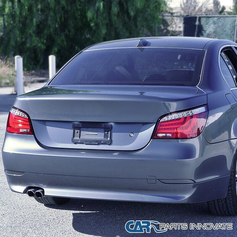 Bmw 5 Series E60 04-07 L.e.d T.l Red/clear