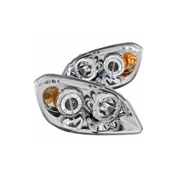 Cv Cobalt 05-up Projcetor H.l Halo W/o Ccfl Chrome
