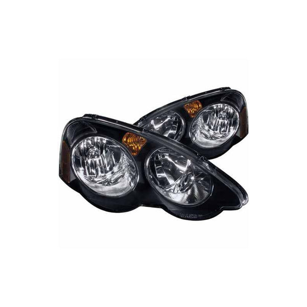 Acura Rsx 02-04 Par De Faros Negros
