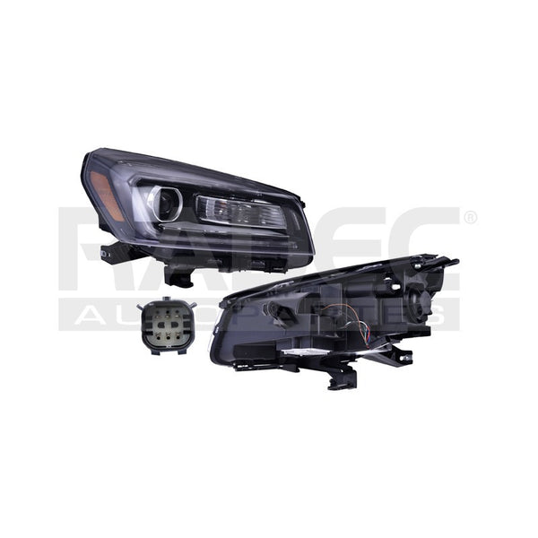 Faro Cv Acadia 13-16 C/leds Tyc Der
