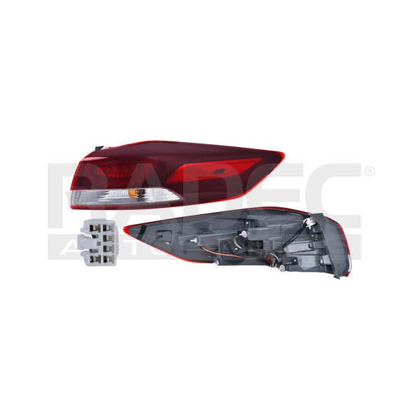 Calavera Exterior Hy Elantra 17 C/leds Lado Derecho