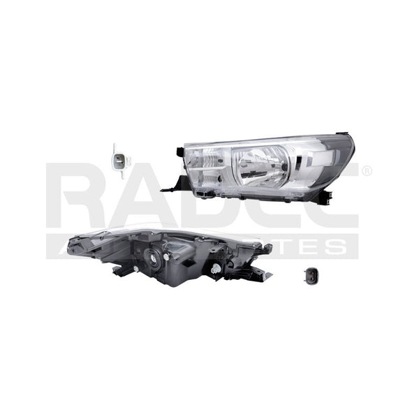 Faro Ty Hilux 16-17 Izq