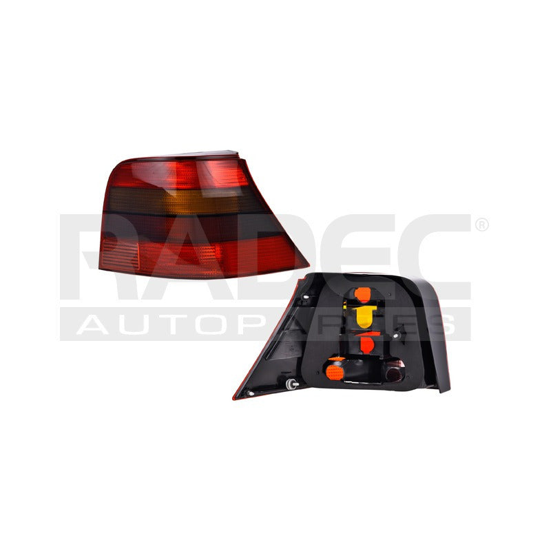 Calavera Vw Golf 00-04 Humo Lado Derecho Mx