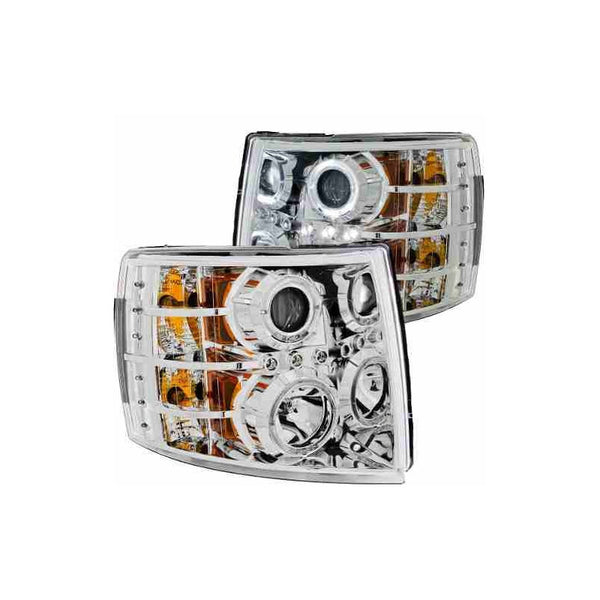 Cv Silverado 07-up Projector H.l Chrome