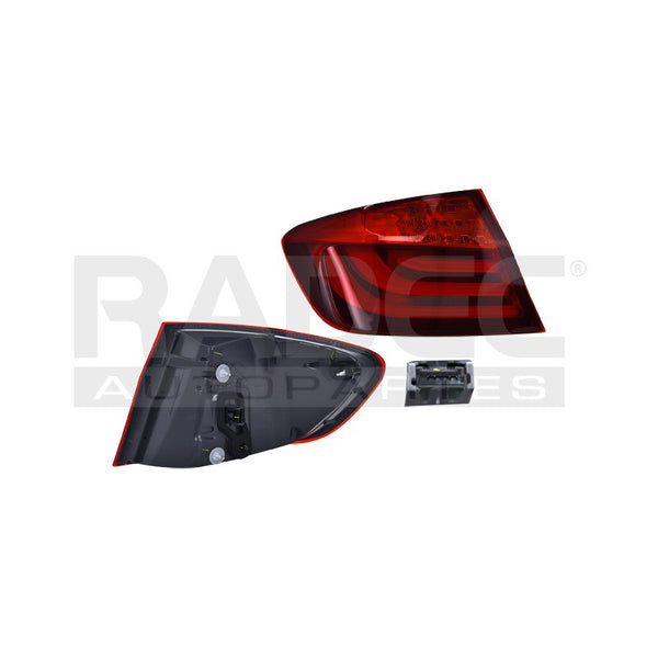 Calavera Bw Serie 5 10-13 C/leds Lado Izquierdo