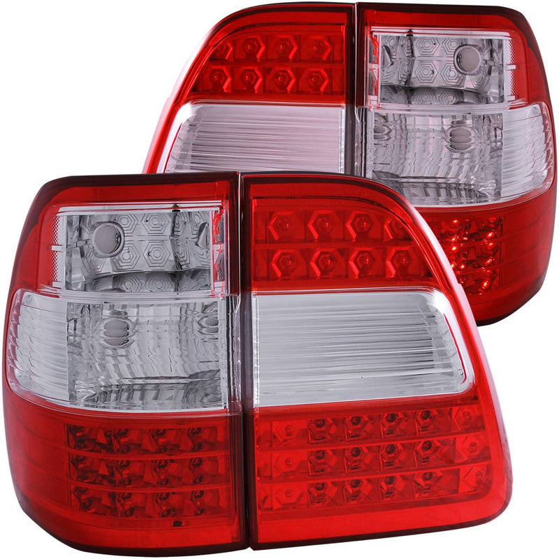 Ty Land Cruiser Fj100 98-05 Led Tl G2 Red/clear