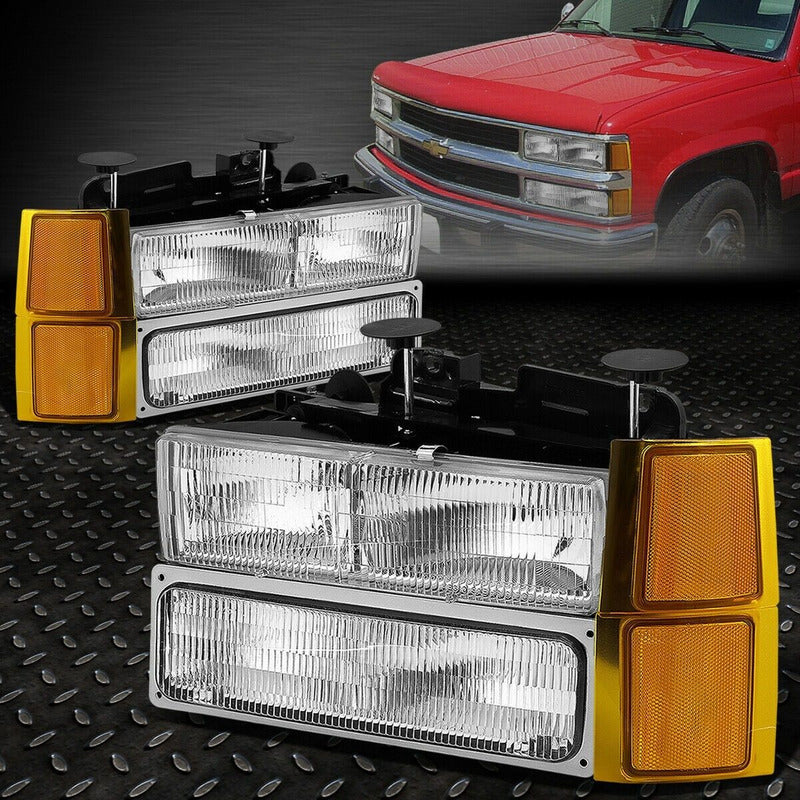 Par De Faros, Cuartos, Chevrolet Tahoe C1500 Silverado 94-98