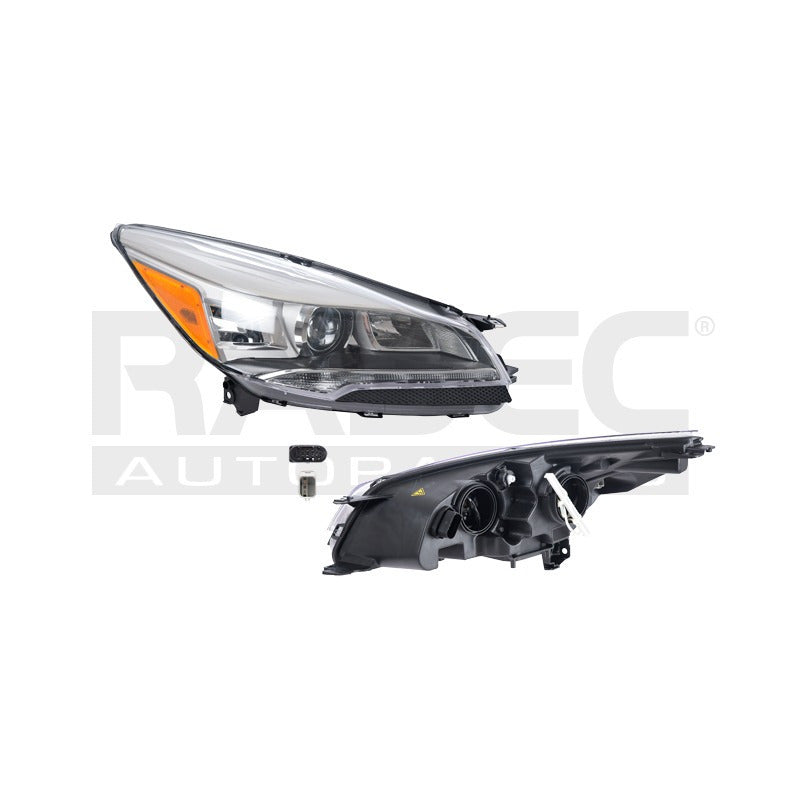 Faro Fd Escape 13-15 P/foco Xenon Tyc Der