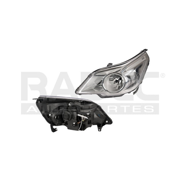 Faro Cv Tornado 11-16 Fondo Cromado Tyc Izq