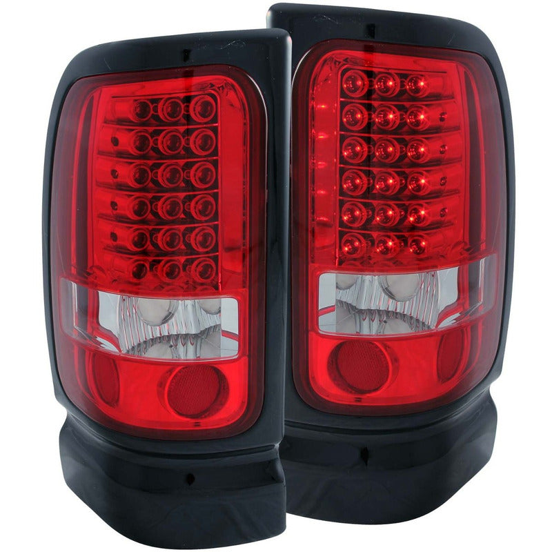 Dodge Ram 94-01 L.e.d T.l Red/clear