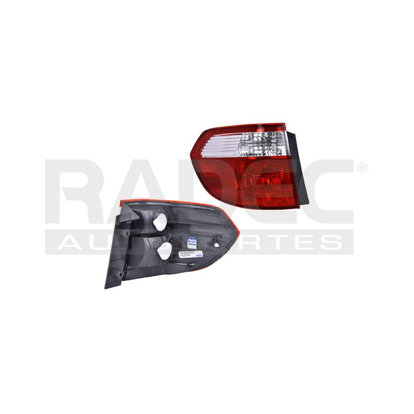 Calavera Exterior Hd Odyssey 05-07 Rojo Lado Izquierdo
