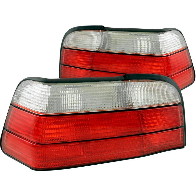 Bmw 3 Series E36 92-98 2 Dr T.l Red/clear