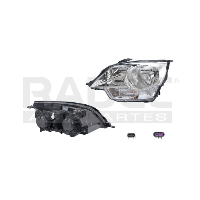 Faro Cv Captiva 08-15 Original Izq