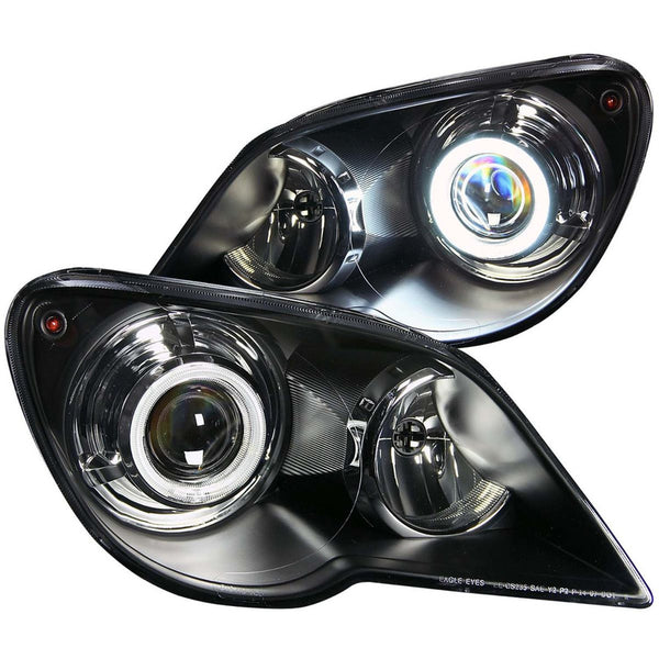 Cr Pacifica 07-08 Projector Hl Halo Black Hid/ccfl