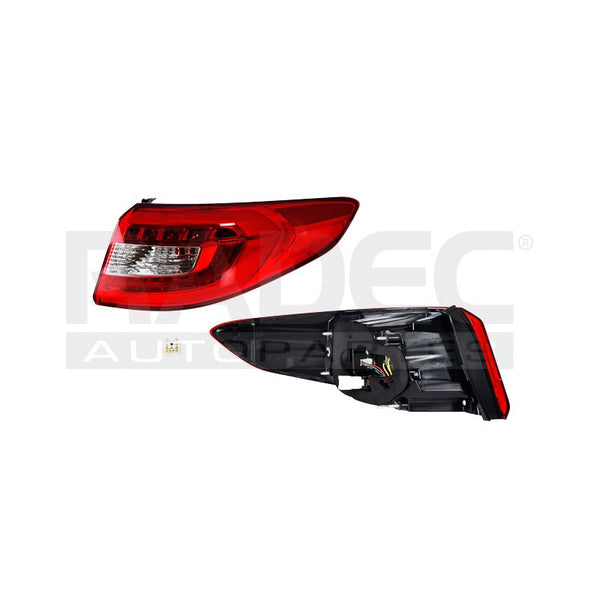 Calavera Exterior Hy Sonata 15-16 C/leds Tyc Derecho