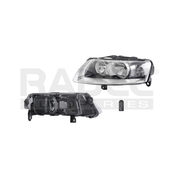 Faro Ad A6 05-10 Fondo Gris Tyc Izq
