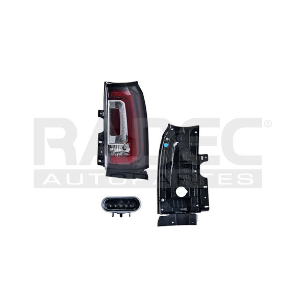 Calavera Cv Yukon 15-16 C/leds Lado Derecho