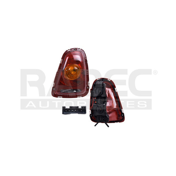 Calavera Mn Cooper 07-10 Rojo/ambar Lado Derecho Mx