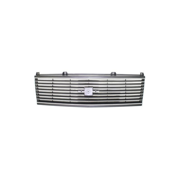 Cv Astro 85-94  Parrilla Insert,black, W/ Trim Argent