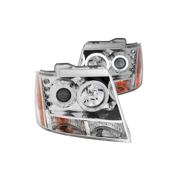 Cv Tahoe/suburban/avalanche 07 Projector H.l Chrome (ccfl)