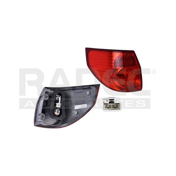 Calavera Exterior Ty Sienna 06-10 C/foco Lado Izquierdo Mx