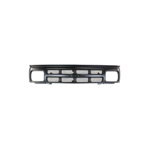 Cv S10 93-93  Parrilla Gloss Black,w/ Mesh Type Backing