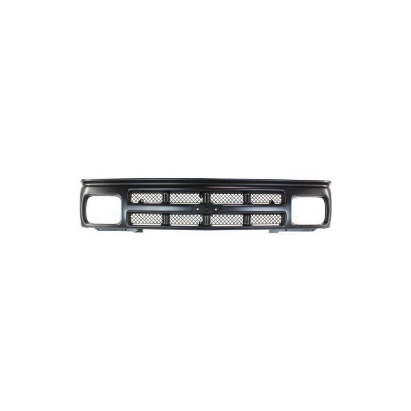 Cv S10 93-93  Parrilla Gloss Black,w/ Mesh Type Backing