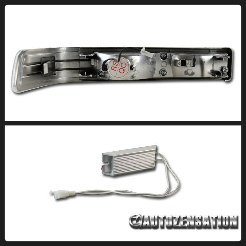 Chevrolet S10 Blazer 98-04 Faros Y Cuartos Led Negros