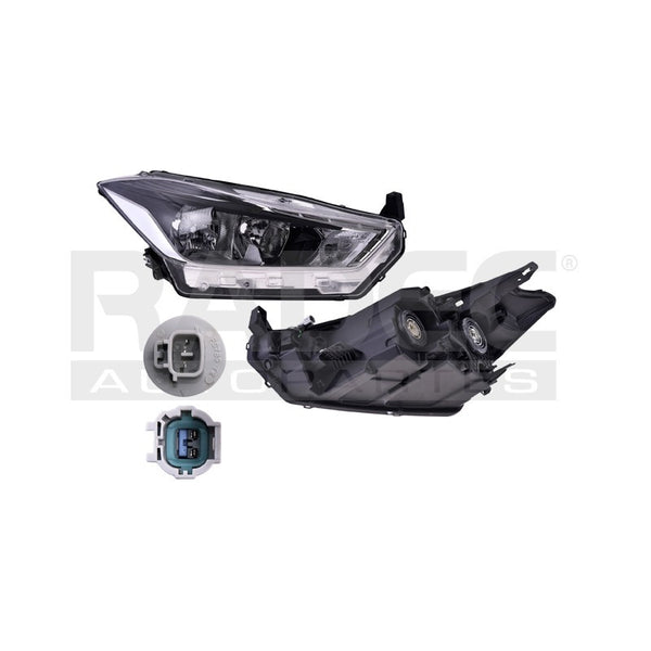 Faro Ns Kicks 17-18 C/leds Tyc Der
