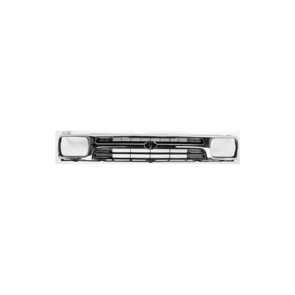 Ty Pickup 92-95  Parrilla 2wd, Black / Chrome, 