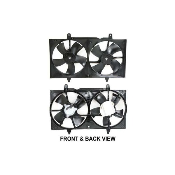 02-06 Ns Altima  Rad & Cond Motoventilador