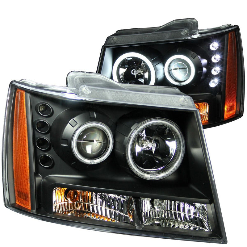Cv Tahoe/suburban/avalanche 07 Par De Faros Negros