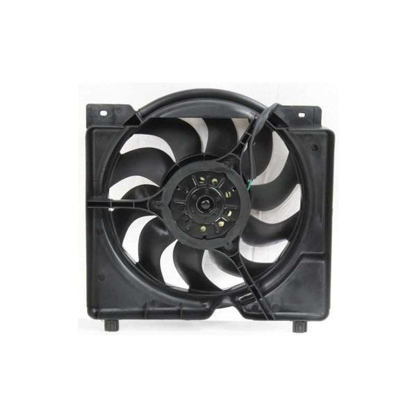 97-01 Jp Cherokee I6 Rad &amp; Cond (s) Motoventilador