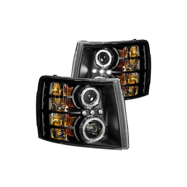 Cv Silverado 07 Projector H.l Black