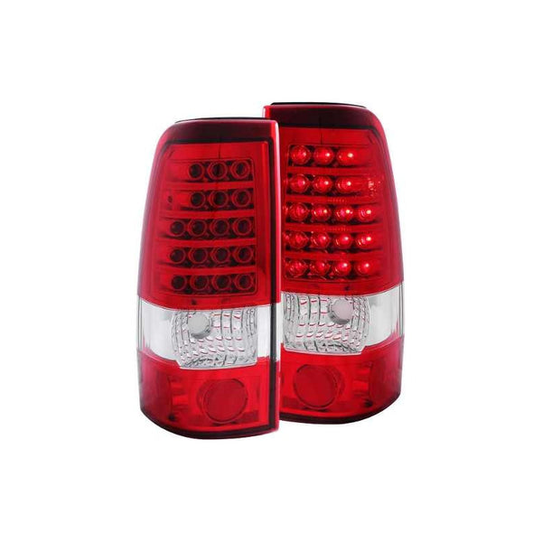 Chevy Silverado 99-02 L.e.d T.l Red/clear