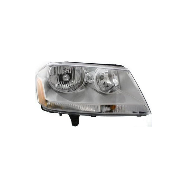 Faro Dodge Avenger 08-10 Sxt/se Fondo Cromado