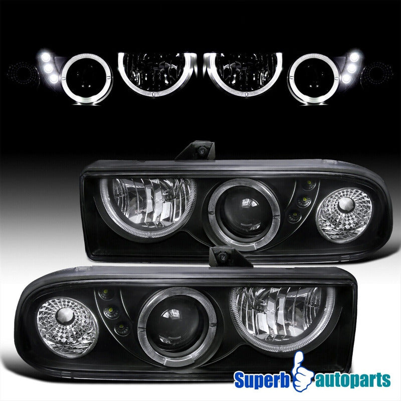 Chevrolet S10 Blazer 98-04 Faros Led Projector Negros
