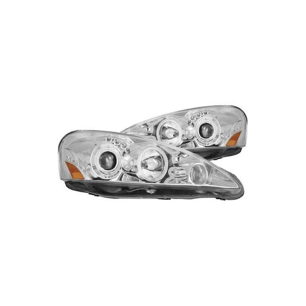 Acura Rsx 05-06 Projector H.l Halo Chrome(ccfl)