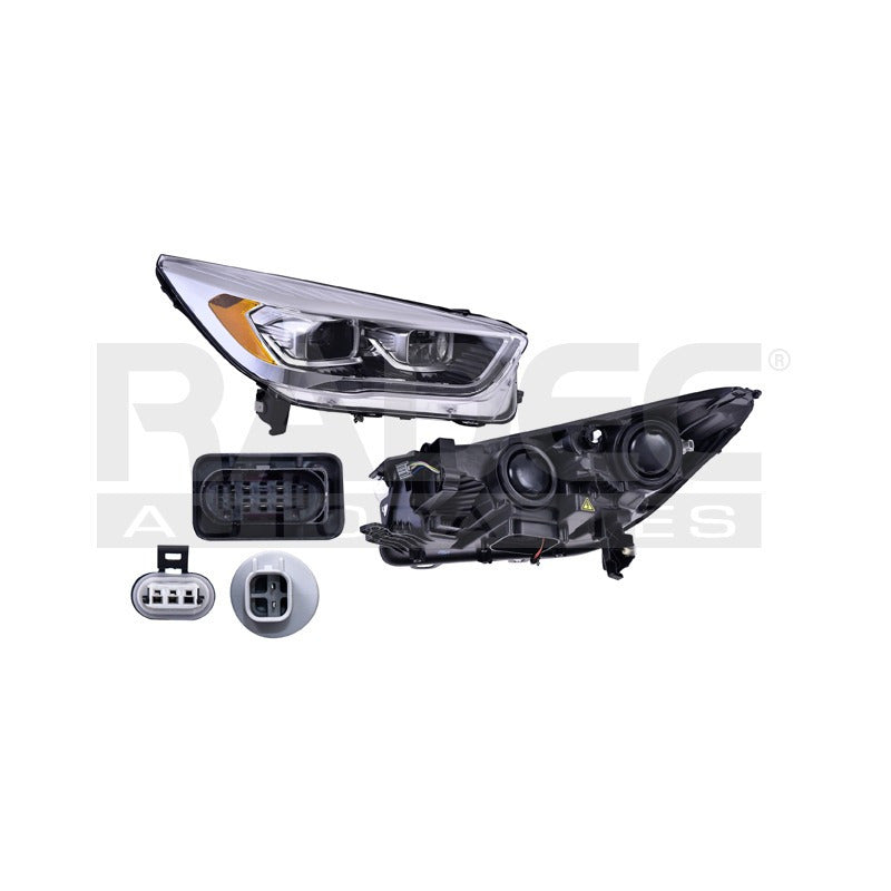 Faro Fd Escape 17-18 P/foco Xenon Tyc Der