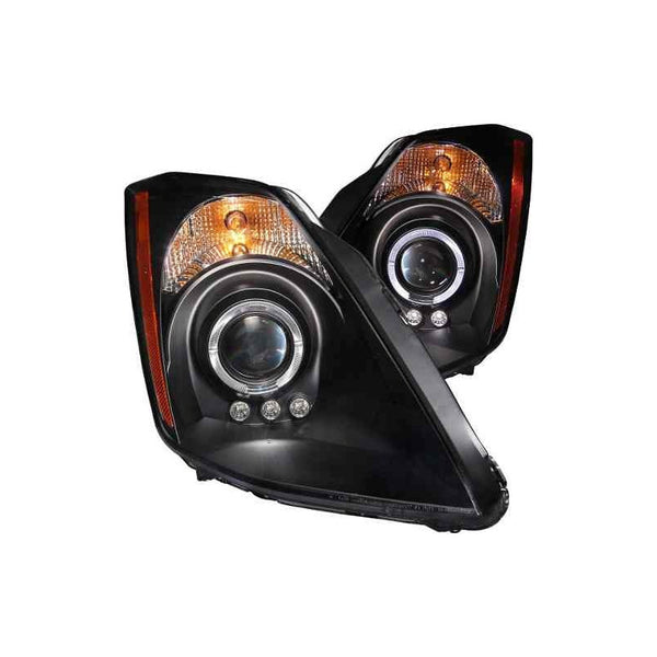 Ns 350z 03-07 Projector H.l Halo Black