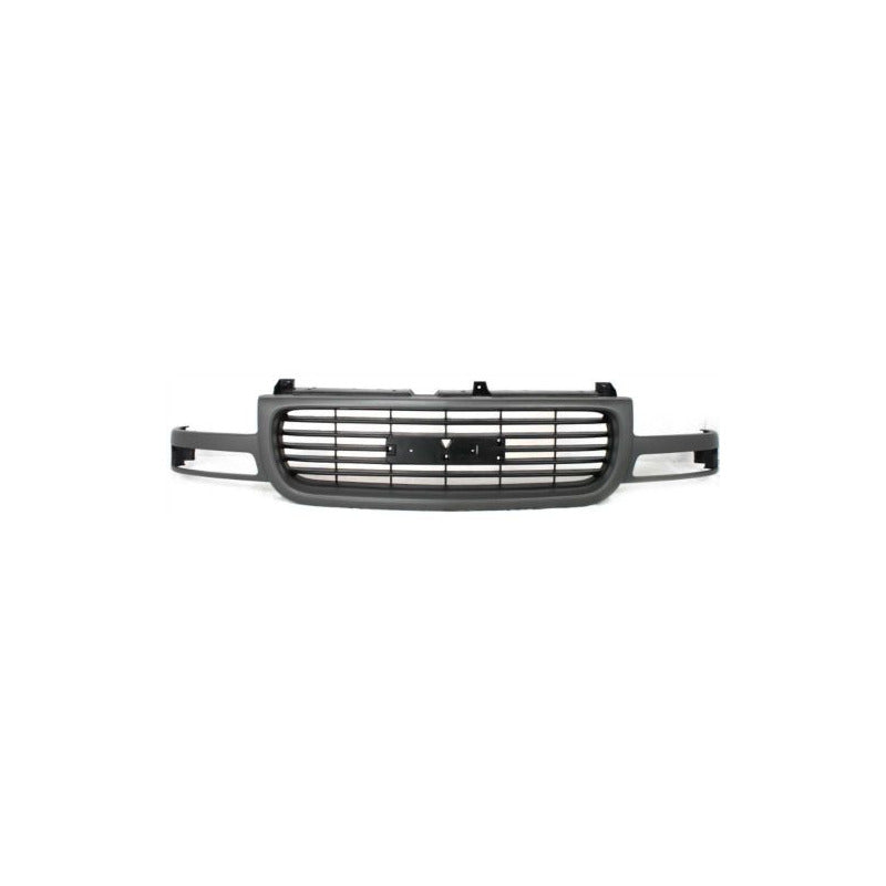 Gmc Sierra 99-02  Parrilla Abs Plastic, Argent