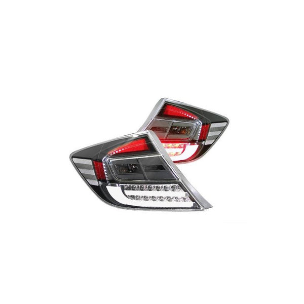 Honda Civic 12 4 Dr Led T.l Black