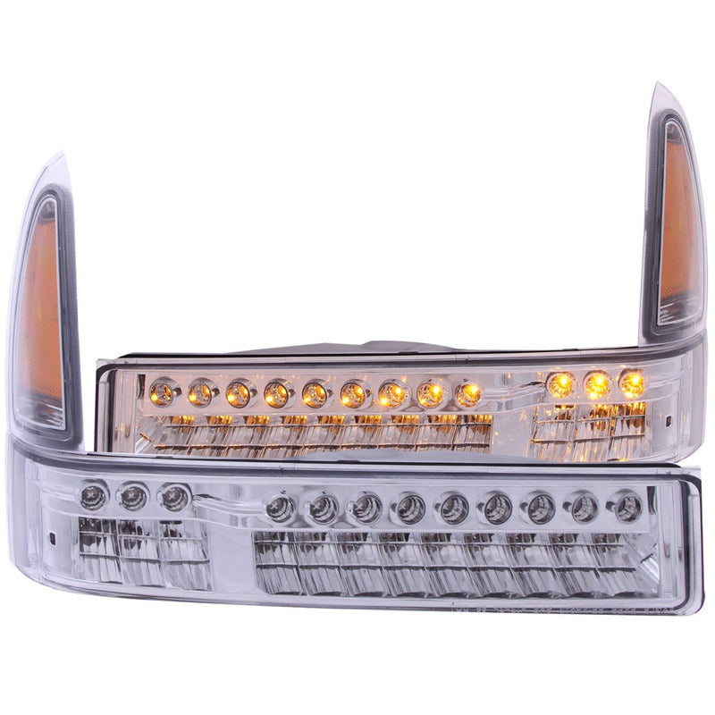Fd Excursion 00-05  Led Front B.l Chrome P/lights