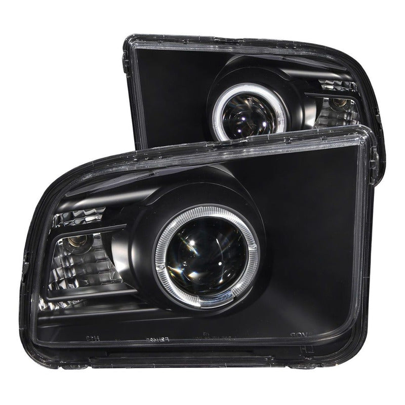 Fd Mustang 05-09 Projector H.l Halo Black(2010 Style)