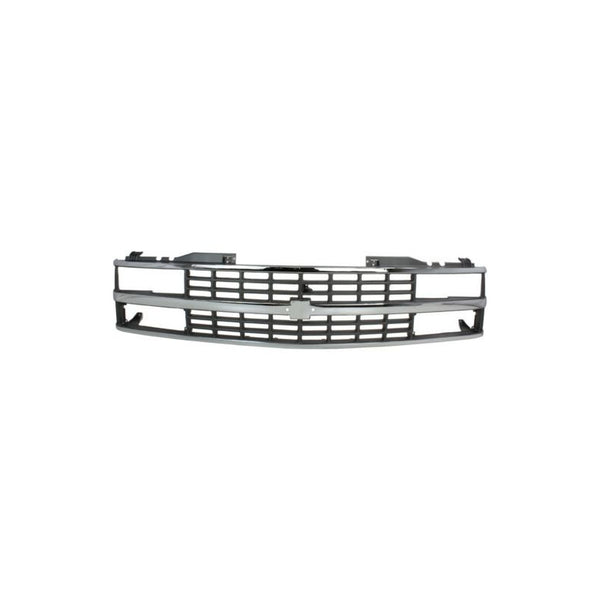 Cv C/k Full Size Pickup 88-93  Parrilla Chrome Shell/gray