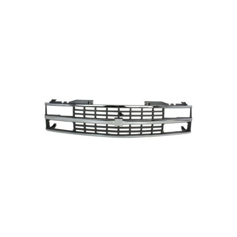 Cv C/k Full Size Pickup 88-93  Parrilla Chrome Shell/gray