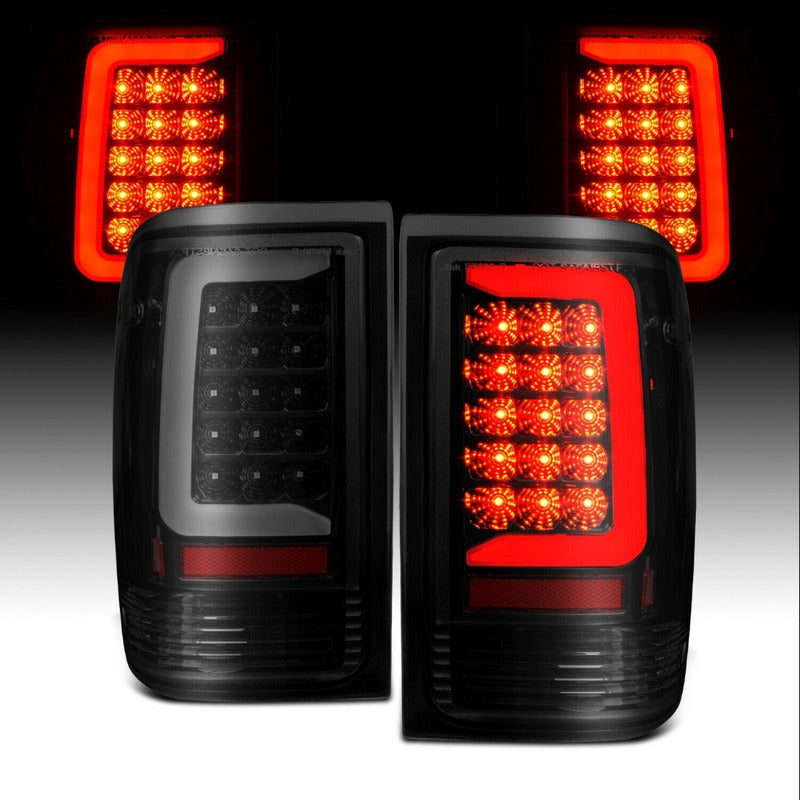 Ford Ranger 1993-1997 Par De Calaveras Led Ahumadas